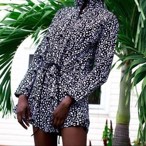African Print hoodie.